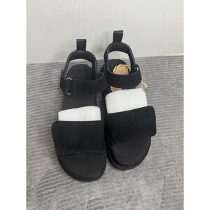 Woman's Project Cloud Bronzestar sandals in black, size 10